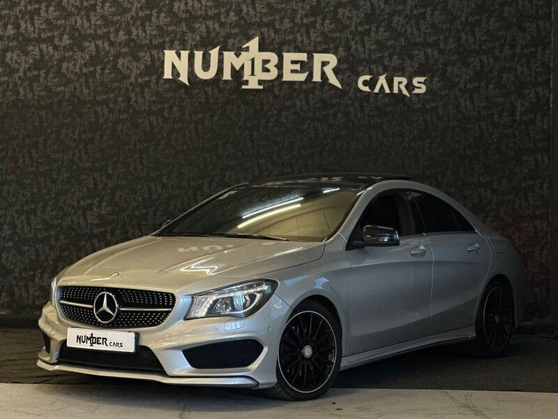 Silver Begagnad 2013 Mercedes CLA220 AMG Sedan | 189 900 kr (Marknadspris) - Bild 1/4
