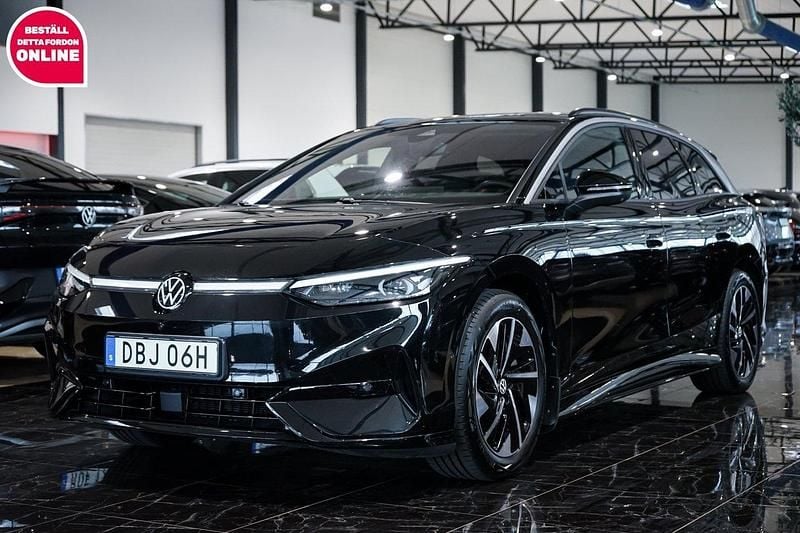 Svart Begagnad 2024 VW ID.7 Pro Kombi | 565 500 kr (Lite dyr) - Bild 1/4