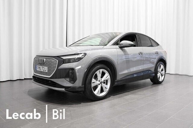 Gray Begagnad 2023 Audi Q4 Sportback e-tron Advanced SUV | 459 500 kr (Superpris) - Bild 1/4