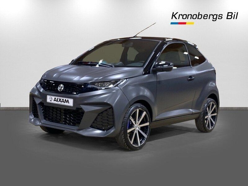 Mattgrå Ny 2024 Aixam Coupe Sportkupé | 224 500 kr - Bild 1/4