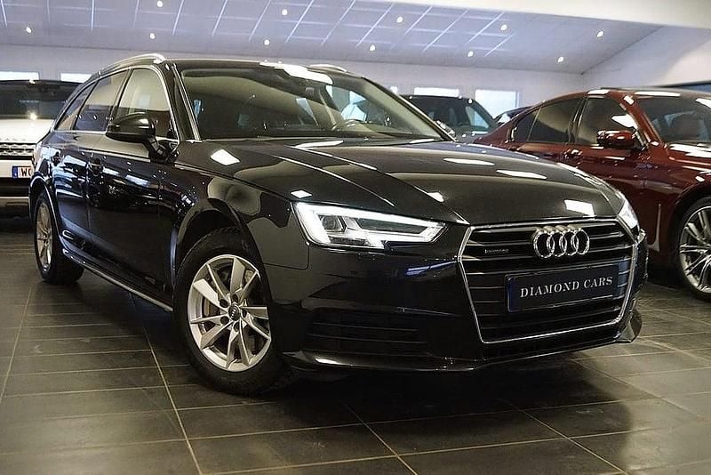 Svart Begagnad 2016 Audi A4 Kombi | 168 900 kr (Marknadspris) - Bild 1/4