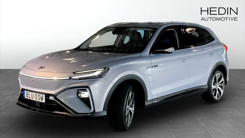 Blå (white) Begagnad 2022 MG Marvel R Luxury SUV | 259 900 kr - Bild 1/4