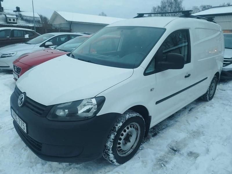 Begagnad VW Caddy Maxi 102 HK (75 kW) 2015 Vit Minibuss