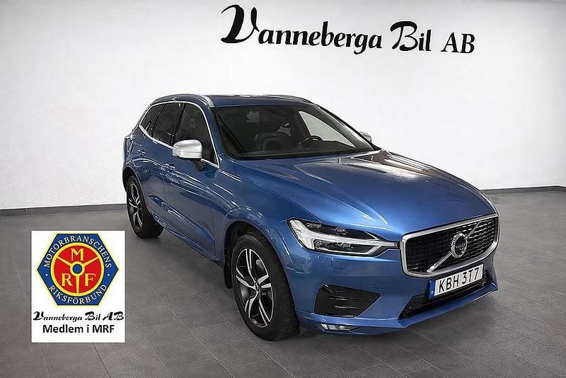 Blå Begagnad 2018 Volvo XC60 R-Design SUV | 287 900 kr (Lite dyr) - Bild 1/4