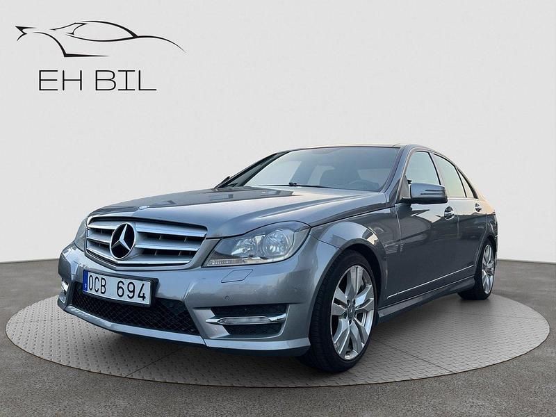 Silver Begagnad 2013 Mercedes C200 AMG Sedan | 129 900 kr (Marknadspris) - Bild 1/4