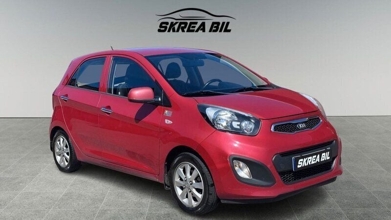 Röd Begagnad 2013 Kia Picanto Halvkombi | 59 900 kr (Bra pris) - Bild 1/4