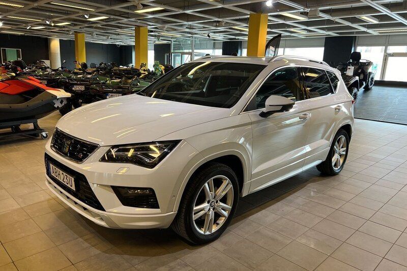 Vit Begagnad 2019 Seat Ateca 4Drive SUV | 269 900 kr (Marknadspris) - Bild 1/4