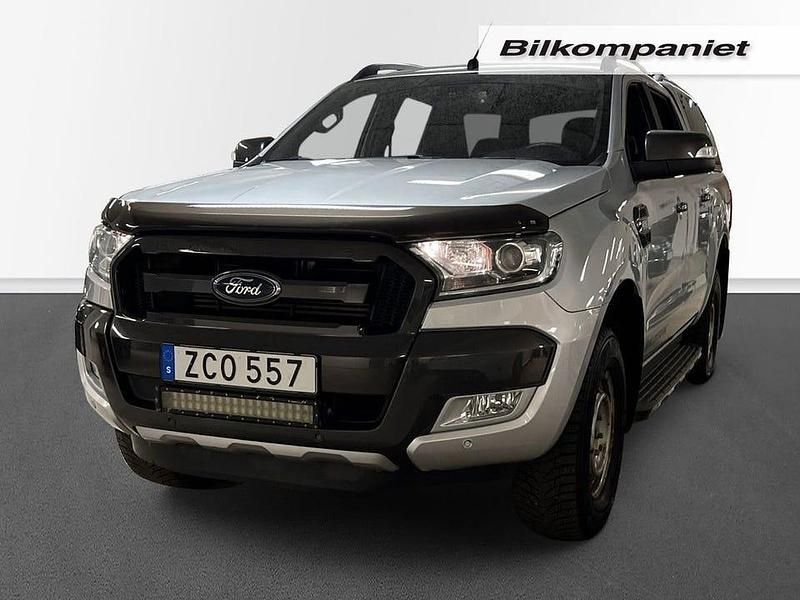 Grå Begagnad 2018 Ford Ranger Wildtrack Pickup | 249 000 kr (Marknadspris) - Bild 1/4