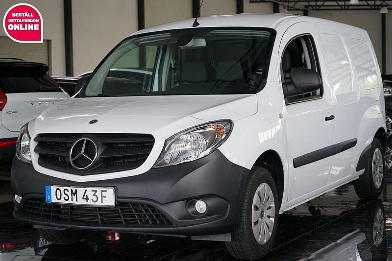 Vit Begagnad 2021 Mercedes Citan 109 Van | 149 500 kr - Bild 1/4