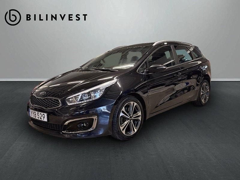 Svart Begagnad 2017 Kia Ceed Sportswagon Kombi | 149 900 kr (Marknadspris) - Bild 1/4