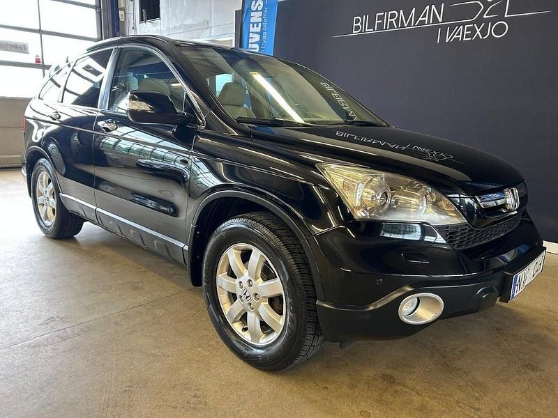 Svart Begagnad 2007 Honda CR-V SUV | 49 800 kr (Marknadspris) - Bild 1/4