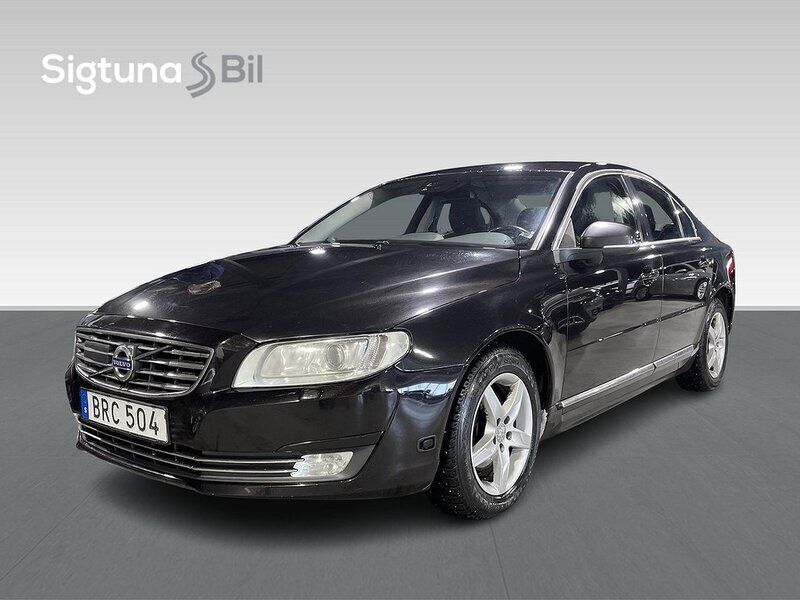 Svart Begagnad 2014 Volvo S80 Momentum Sedan | 149 800 kr (Marknadspris) - Bild 1/3