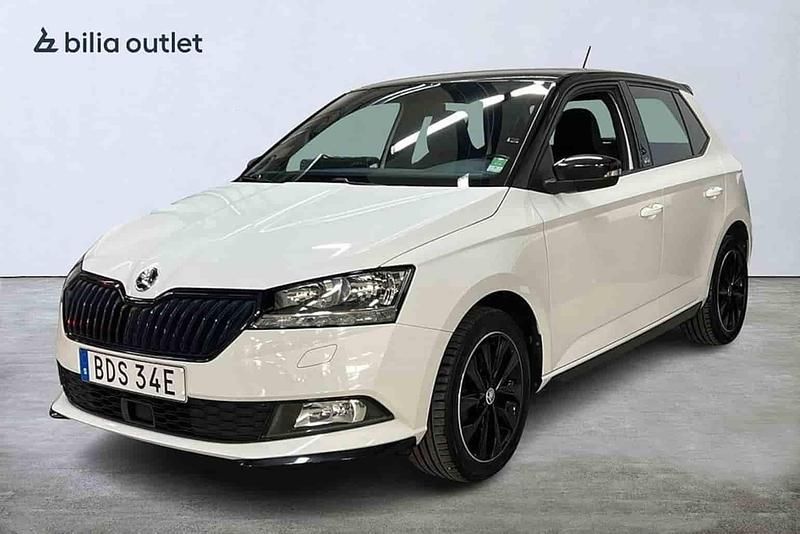 Vit Begagnad 2021 Skoda Fabia Halvkombi | 169 900 kr (Bra pris) - Bild 1/1