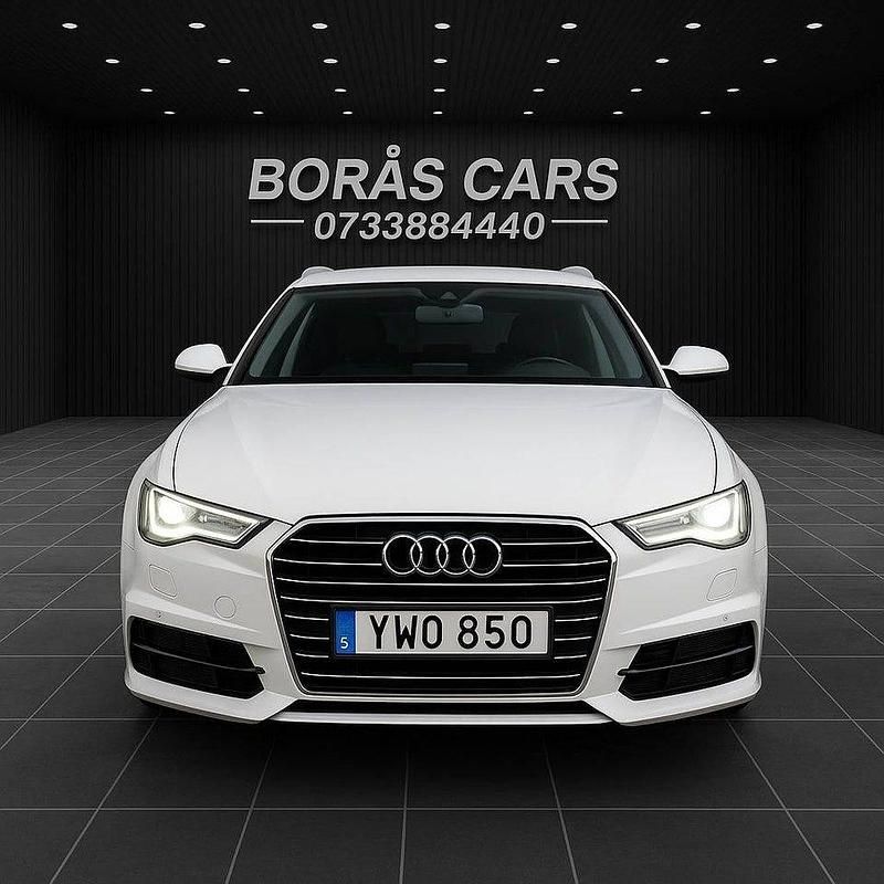 Begagnad Audi A6 190 HK (139 kW) 2017 Vit Kombi