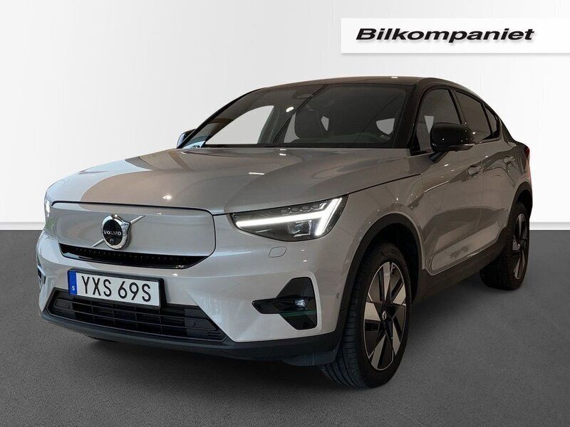 Silver Ny 2024 Volvo EC40 Performance SUV | 599 500 kr (Marknadspris) - Bild 1/4