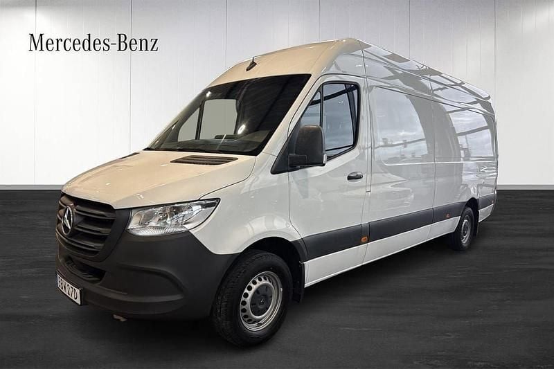 Vit Begagnad 2023 Mercedes Sprinter Van | 439 000 kr (Superpris) - Bild 1/3