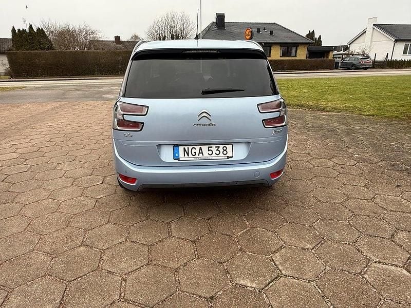 Begagnad Citroën Grand C4 Picasso 131 HK (96 kW) 2016 Blå Minibuss