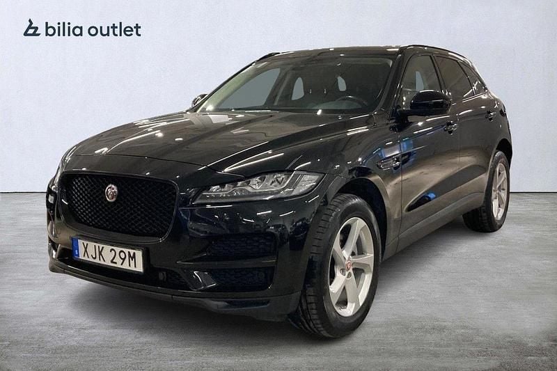 Svart Begagnad 2020 Jaguar F-Pace SUV | 289 900 kr (Marknadspris) - Bild 1/4