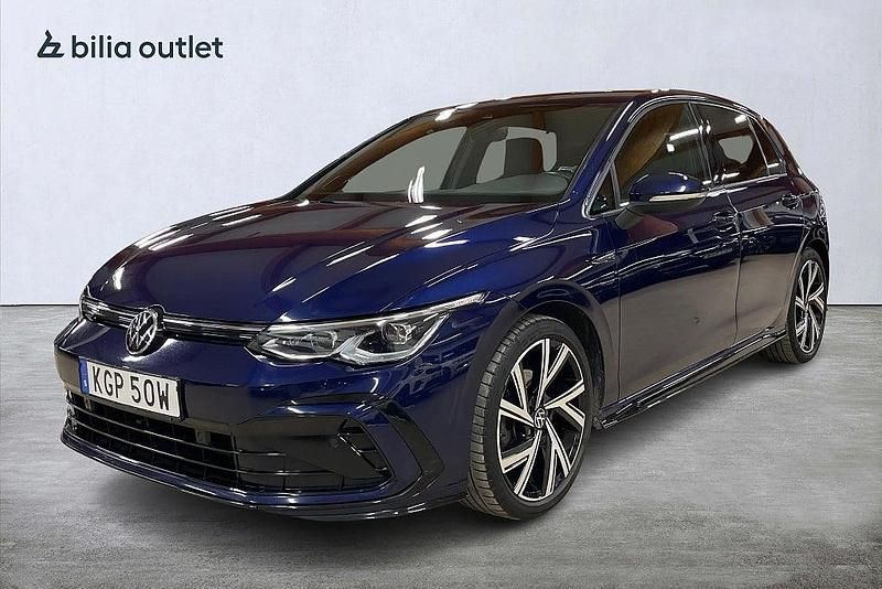 Blå Begagnad 2021 VW Golf VII R-line Halvkombi | 274 900 kr (Dyr) - Bild 1/3