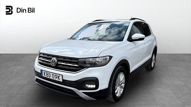 Begagnad VW T-Cross Comfortline 95 HK (69 kW) 2020 Pure white SUV