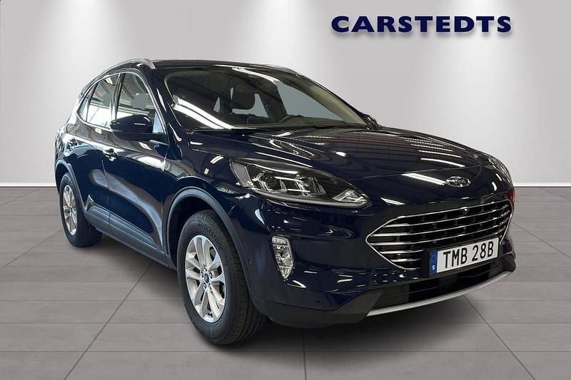 Blå Begagnad 2022 Ford Kuga Business Edition SUV | 299 900 kr (Lite dyr) - Bild 1/4