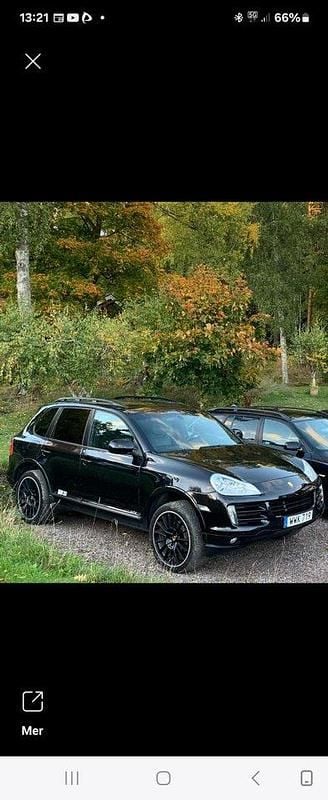 Svart Begagnad 2009 Porsche Cayenne SUV | 100 000 kr - Bild 1/4