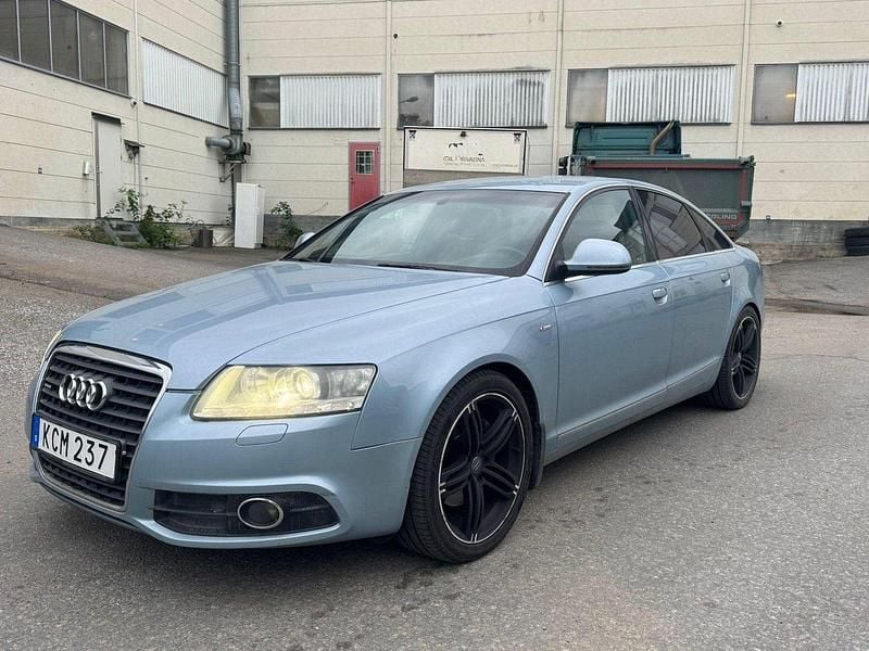 Blå Begagnad 2010 Audi A6 S-Line Sedan | 55 000 kr (Marknadspris) - Bild 1/4