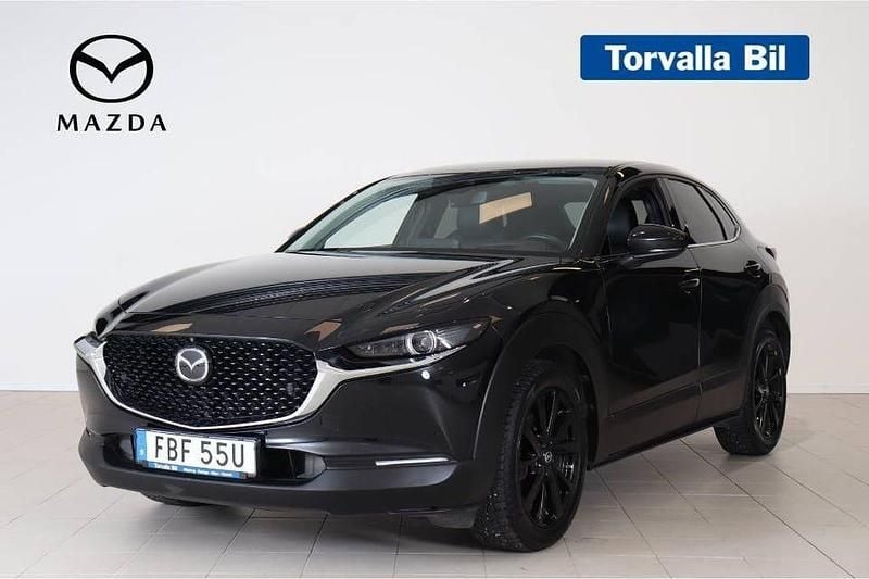Svart Begagnad 2020 Mazda CX-30 Cosmo SUV | 229 900 kr (Marknadspris) - Bild 1/4