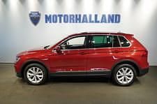 Röd Begagnad 2019 VW Tiguan SUV | 259 900 kr (Bra pris) - Bild 1/4