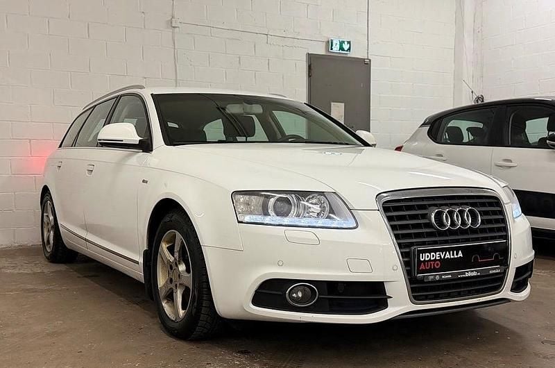Vit Begagnad 2010 Audi A6 Business Kombi | 44 900 kr (Marknadspris) - Bild 1/4