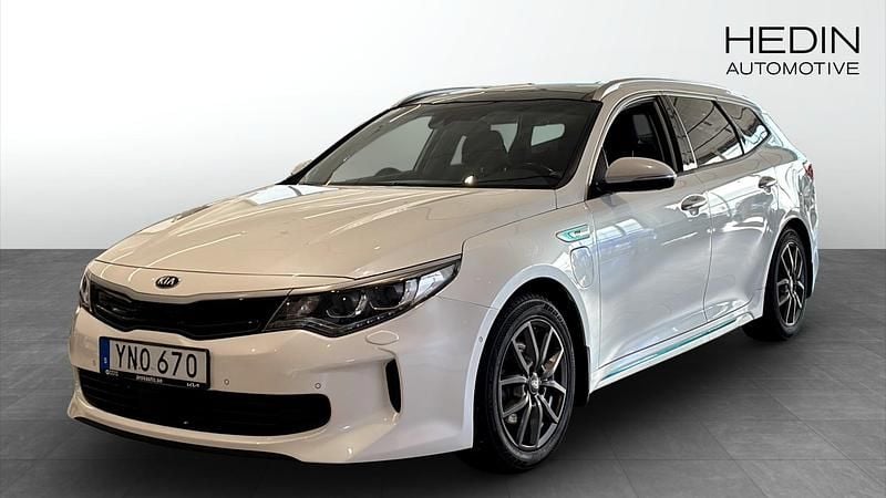 Begagnad Kia Optima Sport 205 HK (150 kW) 2018 Vit Kombi