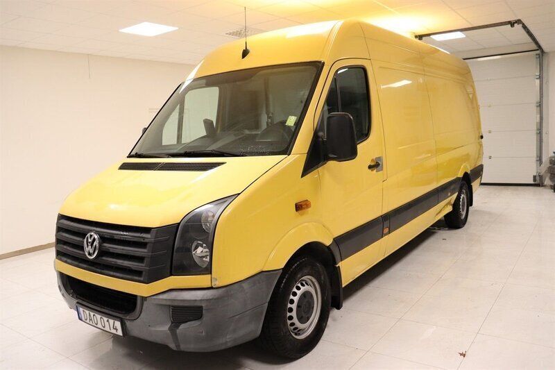 Ljusgul (gul) Begagnad 2014 VW Crafter Van | 125 000 kr (Marknadspris) - Bild 1/4