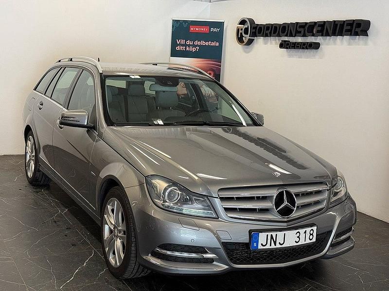 Silver Begagnad 2011 Mercedes C180 Avantgarde Kombi | 99 900 kr (Marknadspris) - Bild 1/4