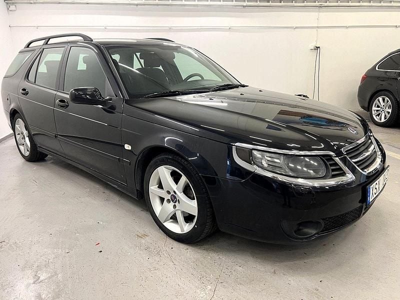 Begagnad Saab 9-5 Linear 150 HK (110 kW) 2006 Svart Kombi