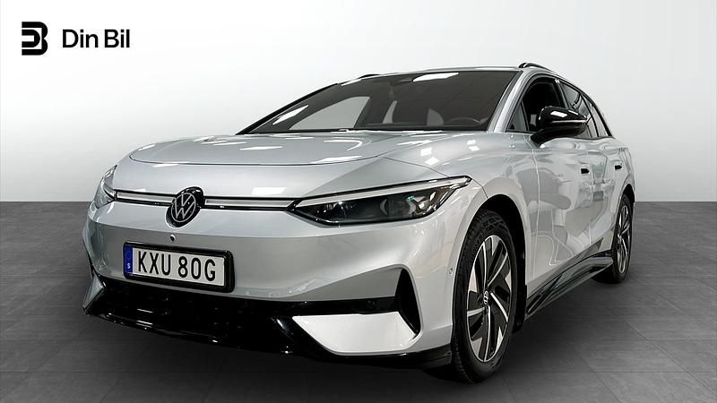 Begagnad VW ID.7 Pro 210 kW (286 HK) 2025 Silver Kombi