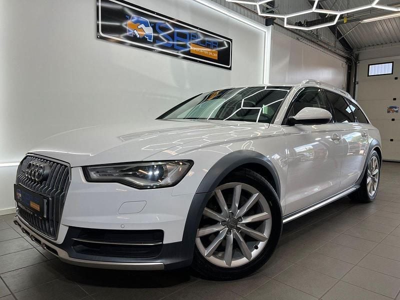 Vit Begagnad 2014 Audi A6 Allroad Ambition Kombi | 189 900 kr (Marknadspris) - Bild 1/4