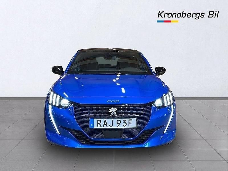 Begagnad Peugeot e-208 GTi 100 kW (136 HK) 2022 Blå Halvkombi