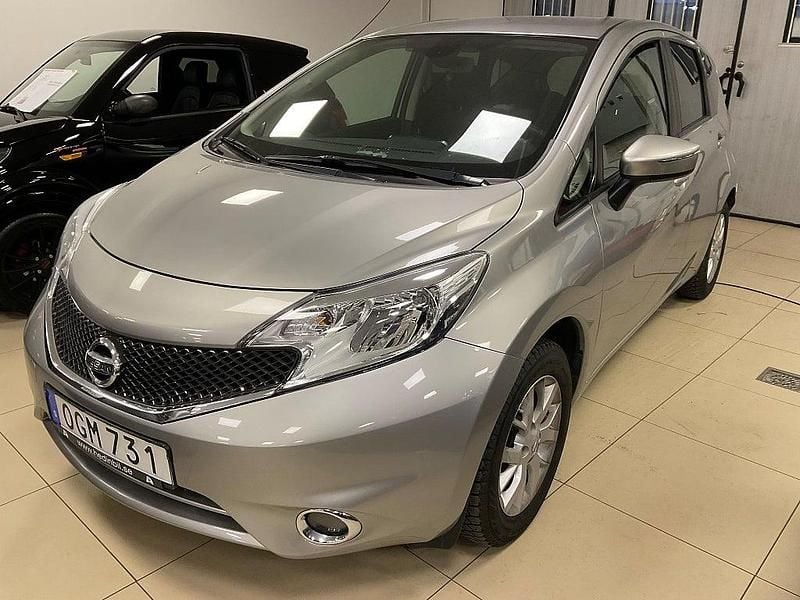 Silver Begagnad 2016 Nissan Note Halvkombi | 83 000 kr (Marknadspris) - Bild 1/4
