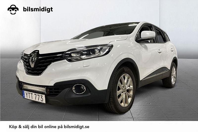 Vit Begagnad 2017 Renault Kadjar LIMITED SUV | 104 900 kr (Bra pris) - Bild 1/3