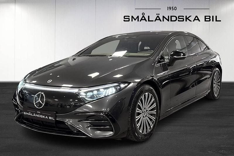 Grå Begagnad 2021 Mercedes EQS450+ AMG line Halvkombi | 519 000 kr - Bild 1/4