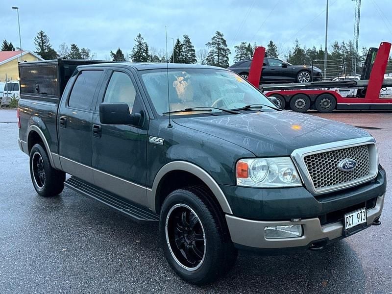 Mörkgrön (grönmet) Begagnad 2004 Ford F-150 Pickup | 219 900 kr - Bild 1/4
