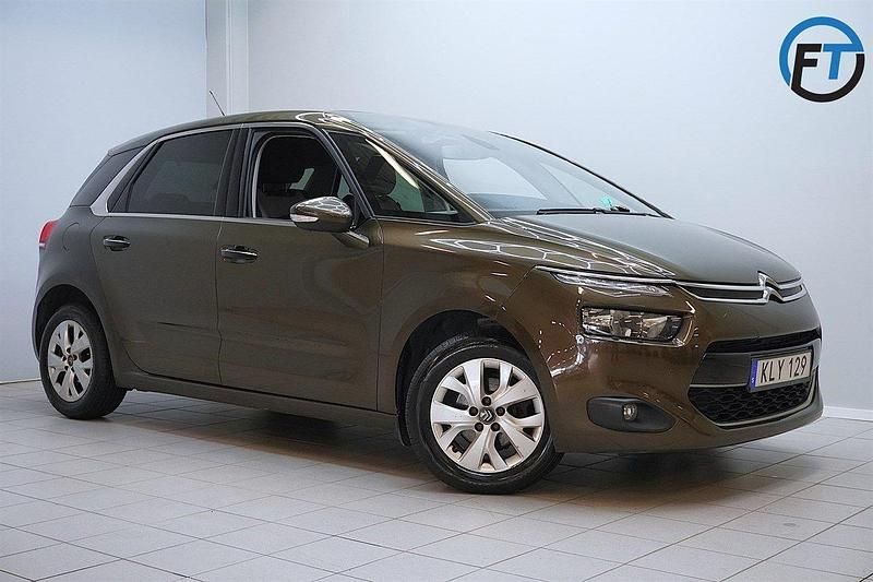 Brun Begagnad 2014 Citroën C4 Picasso Minibuss | 69 900 kr (Bra pris) - Bild 1/4