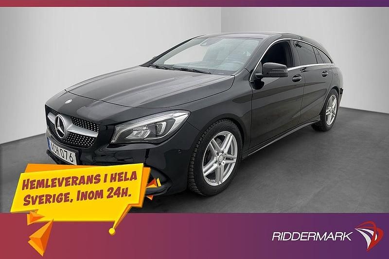 Begagnad Mercedes CLA220 Shooting Brake 2018 Svart Kombi