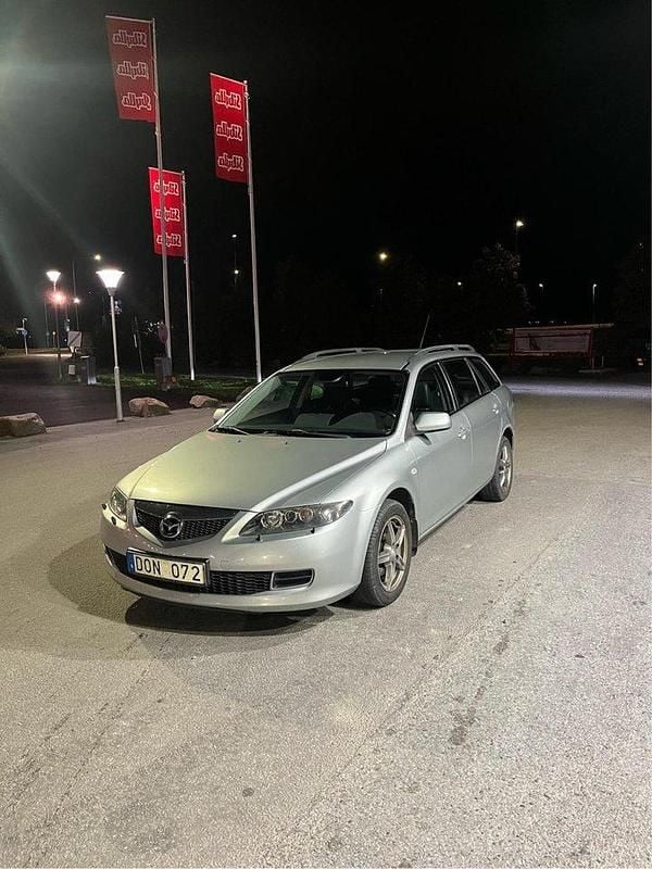 Grå Begagnad 2007 Mazda 6 Touring Kombi | 23 000 kr (Marknadspris) - Bild 1/4