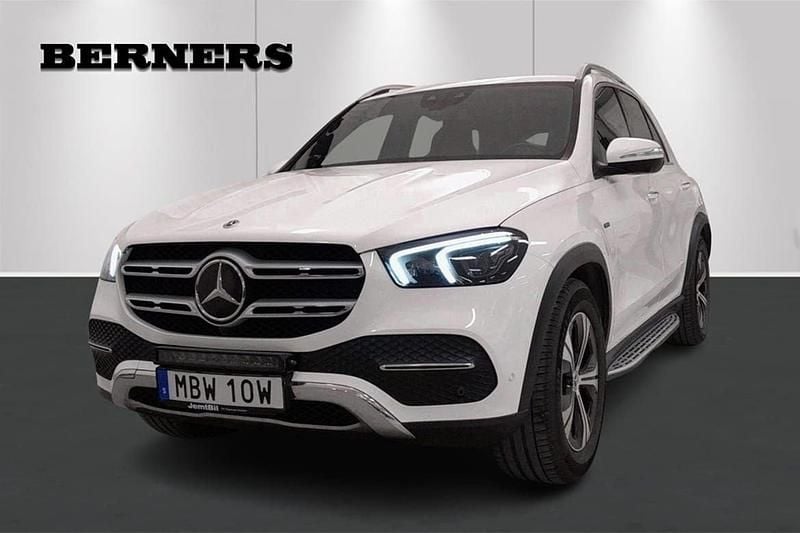 Vit Begagnad 2021 Mercedes GLE350 SUV | 549 000 kr (Bra pris) - Bild 1/4