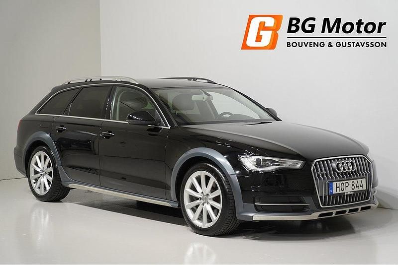 Svart Begagnad 2015 Audi A6 Allroad Ambition Kombi | 159 000 kr (Marknadspris) - Bild 1/4