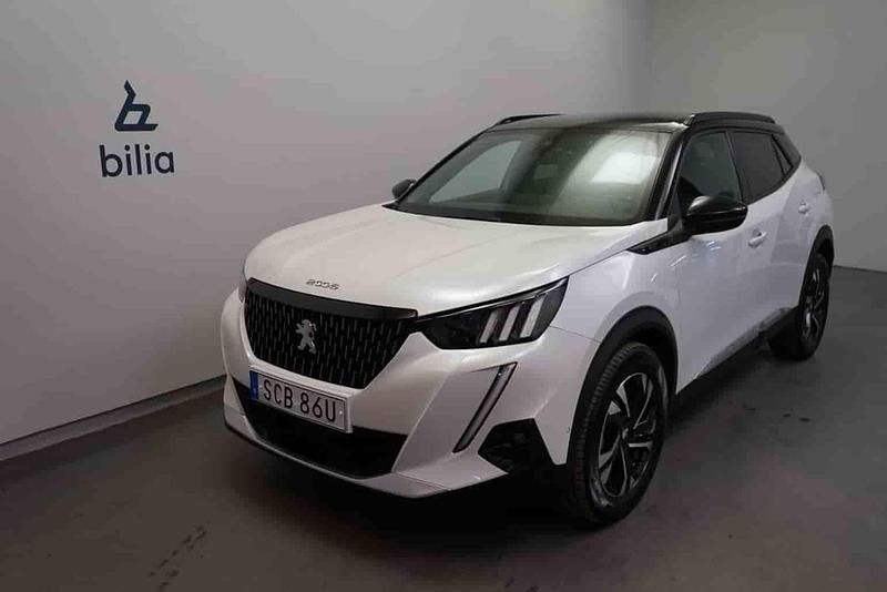 Vit Begagnad 2020 Peugeot 2008 SUV | 199 500 kr - Bild 1/1