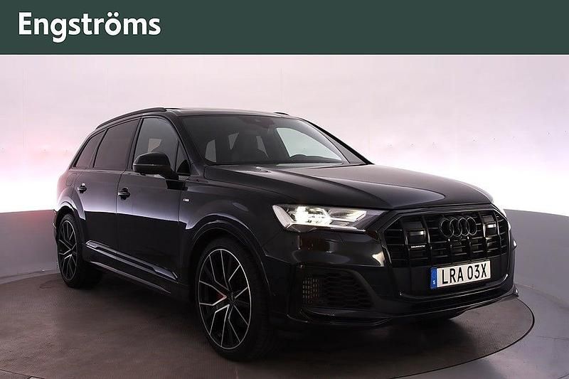 Svart Begagnad 2022 Audi Q7 Competition SUV | 759 000 kr (Bra pris) - Bild 1/4