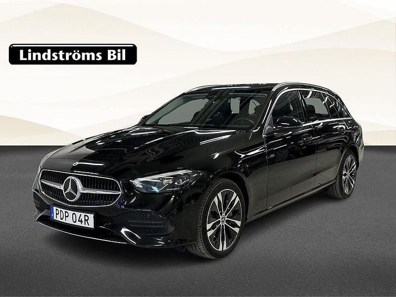 Begagnad Mercedes C300e Avantgarde 204 HK (150 kW) 2022 Svart Kombi
