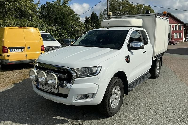Vit Begagnad 2017 Ford Ranger Pickup | 169 000 kr (Superpris) - Bild 1/4